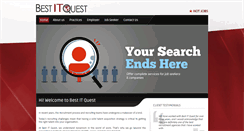 Desktop Screenshot of bestitquest.com